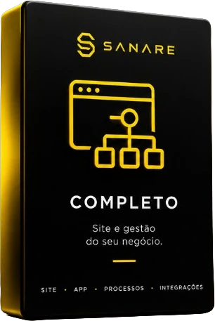 Caixa do pacote Completo da Sanare